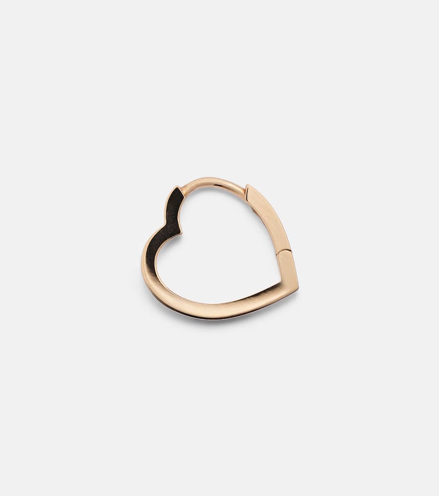 Antifer Heart Small 18kt rose gold single earring