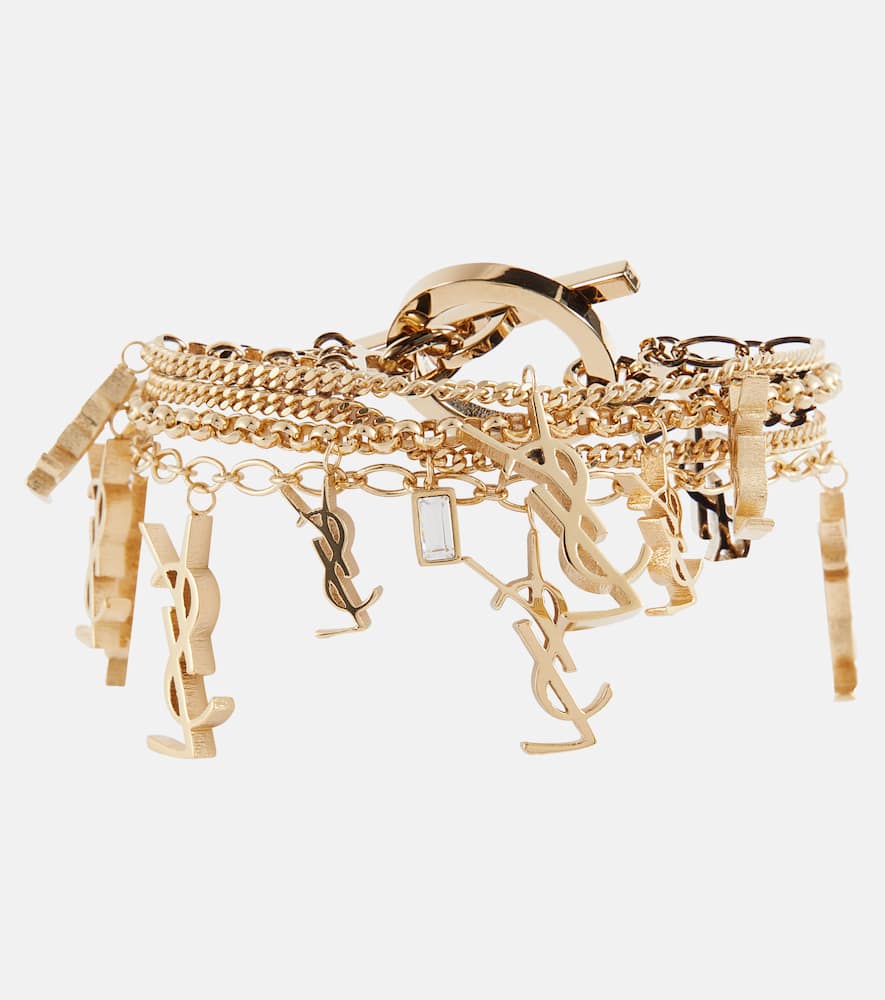Cassandre monogram charm bracelet