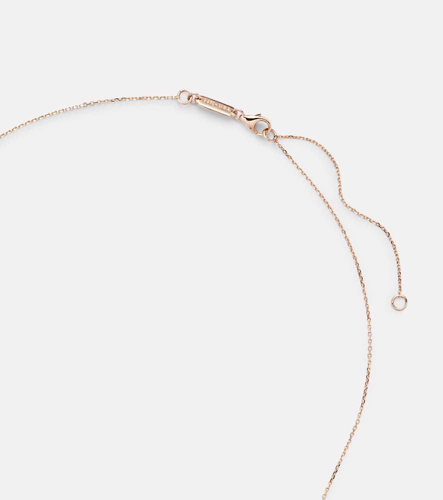 Nadima 14kt rose gold necklace with topaz, citrine and diamonds