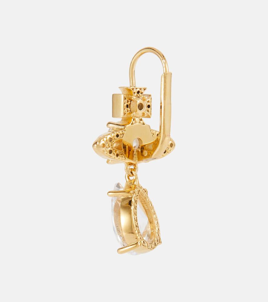 Orb embellished earrings