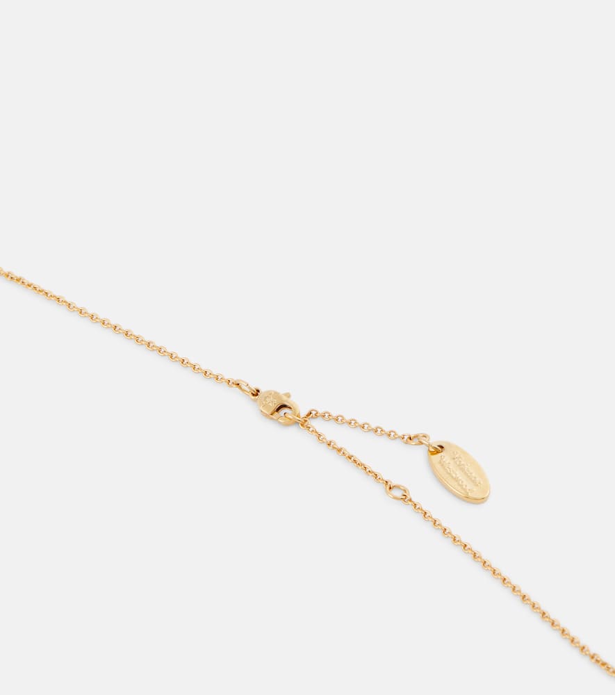 Pina crystal-embellished necklace