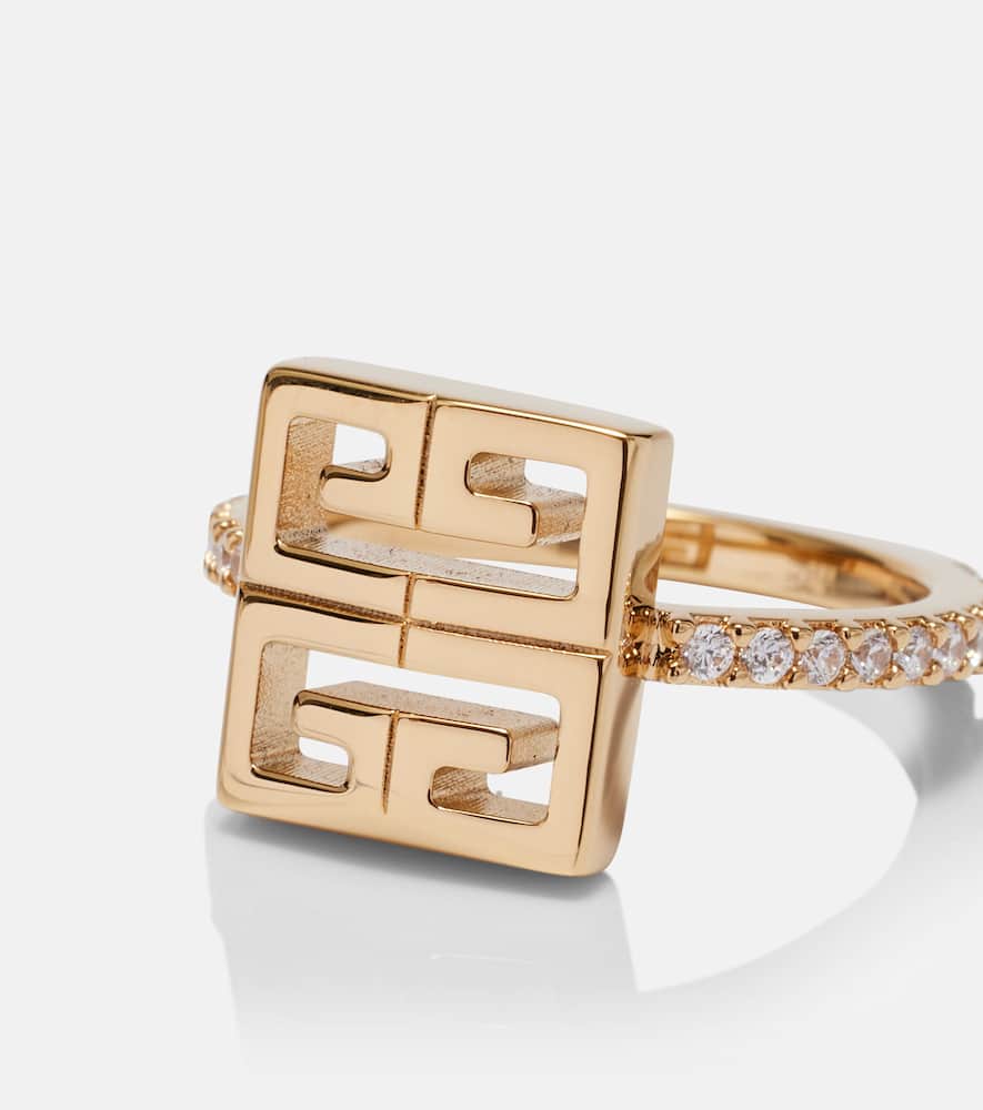 4G Swarovski crystal-embellished ring