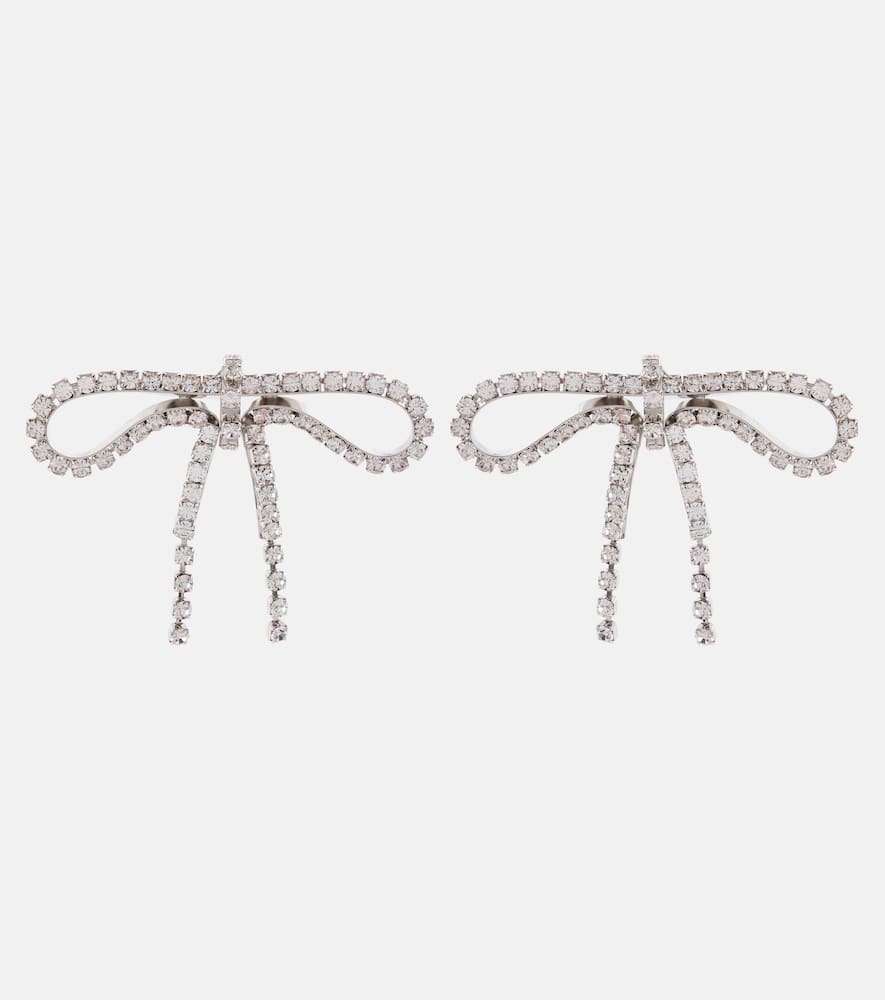 Archive Ribbon embellished earrings