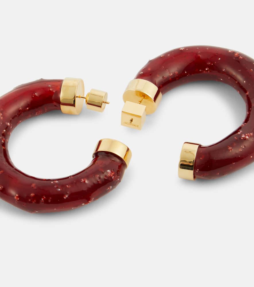 Confiture hoop earrings