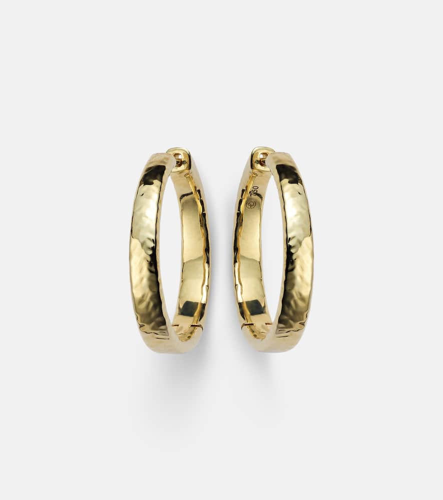 Jumbo Yana 18kt gold hoop earrings