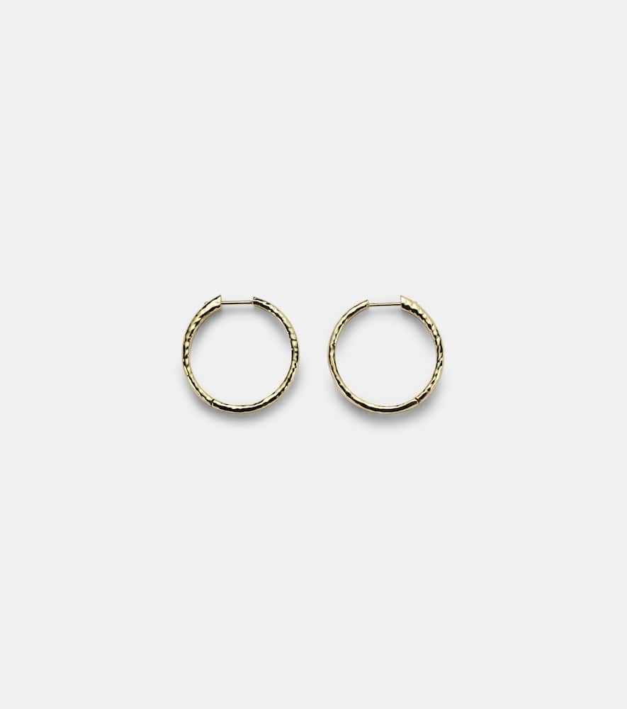 Jumbo Yana 18kt gold hoop earrings