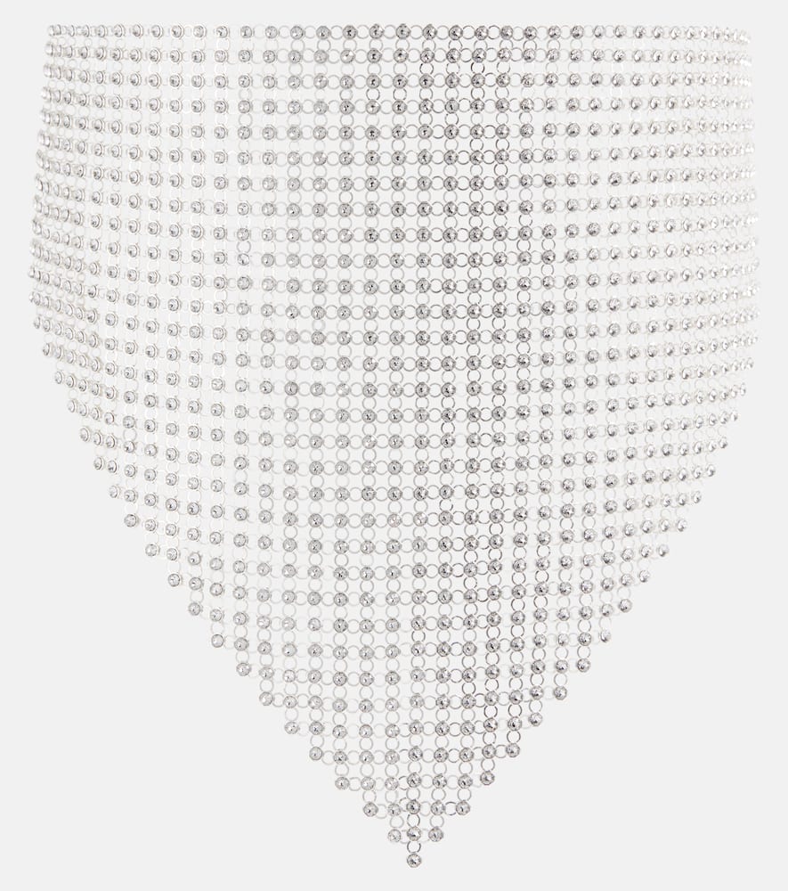 Crystal-embellished necklace