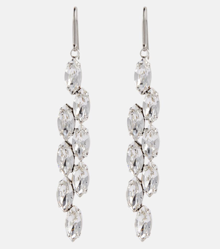 Embrace crystal-embellished earrings