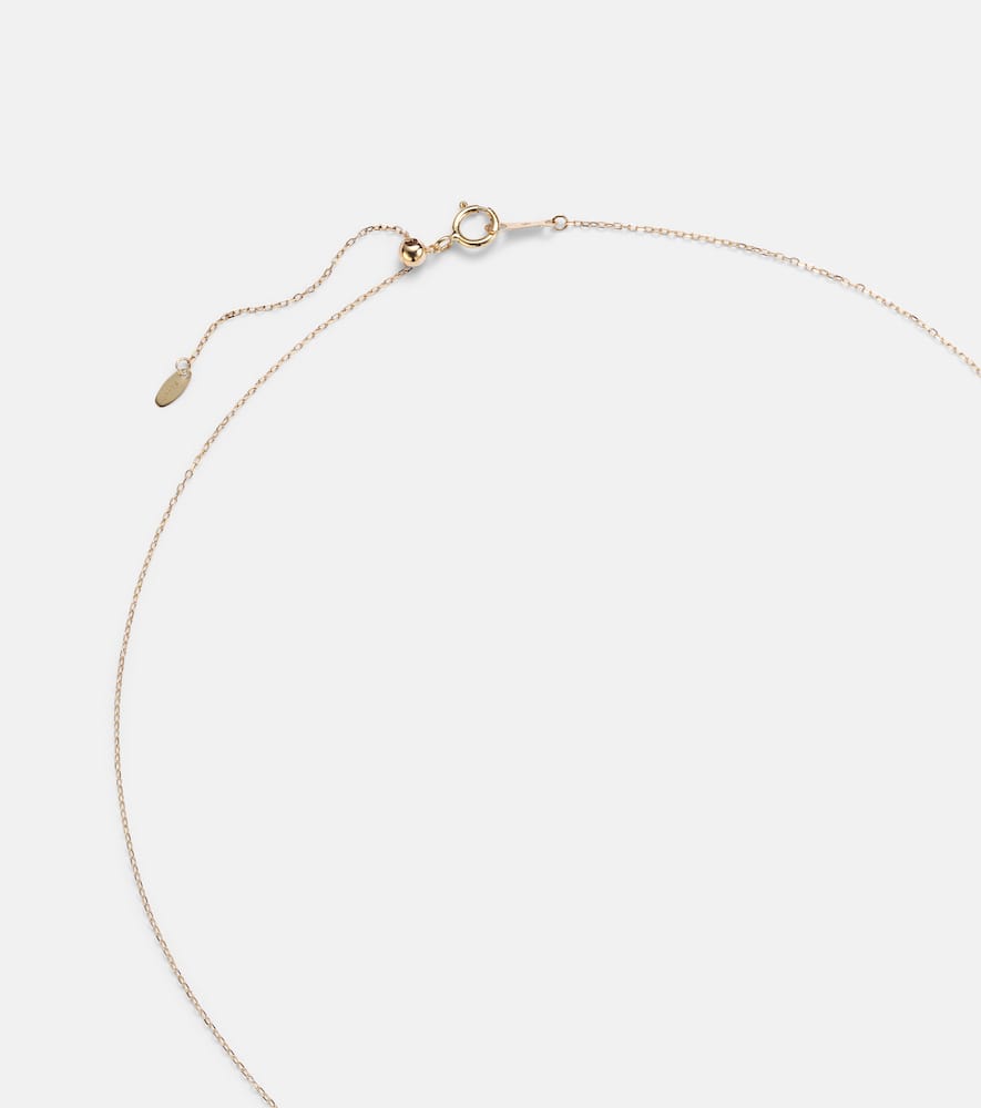 Persée Sagittarius 18kt gold necklace with diamonds