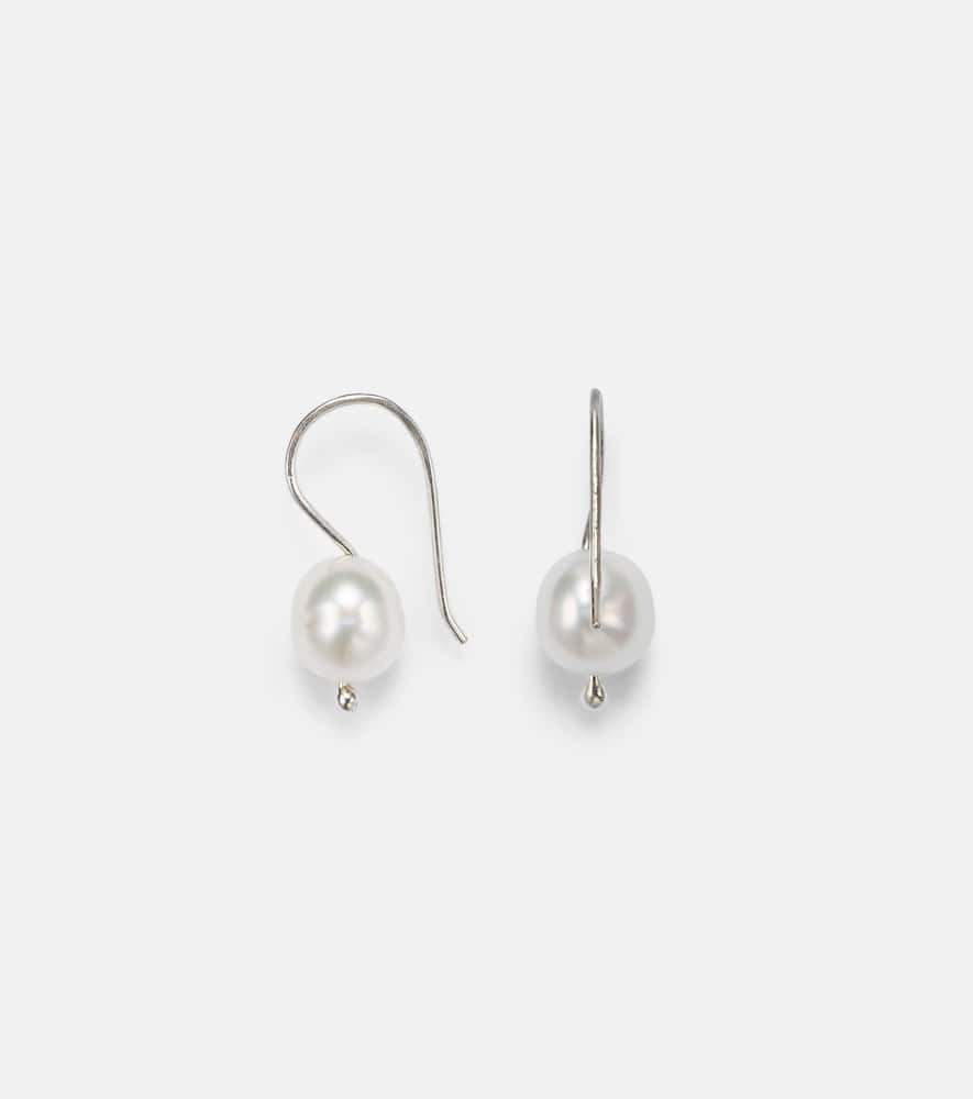 South Sea Mermaid sterling silver earrings with pearls