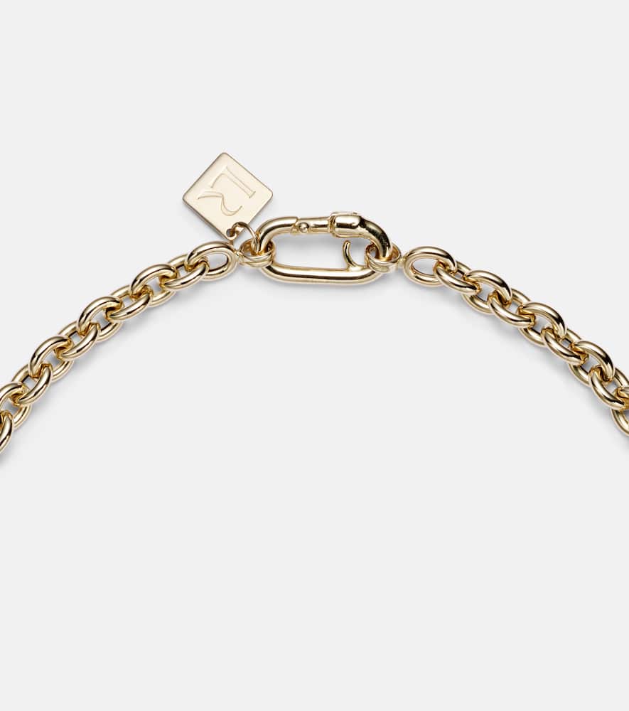 Paulette 14kt gold pendant necklace