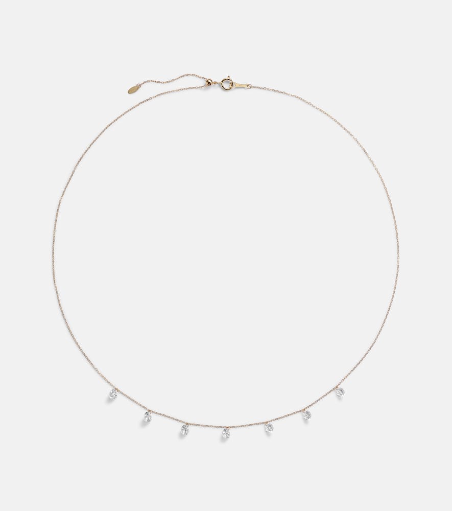Persée Danaé 18kt gold necklace with diamonds