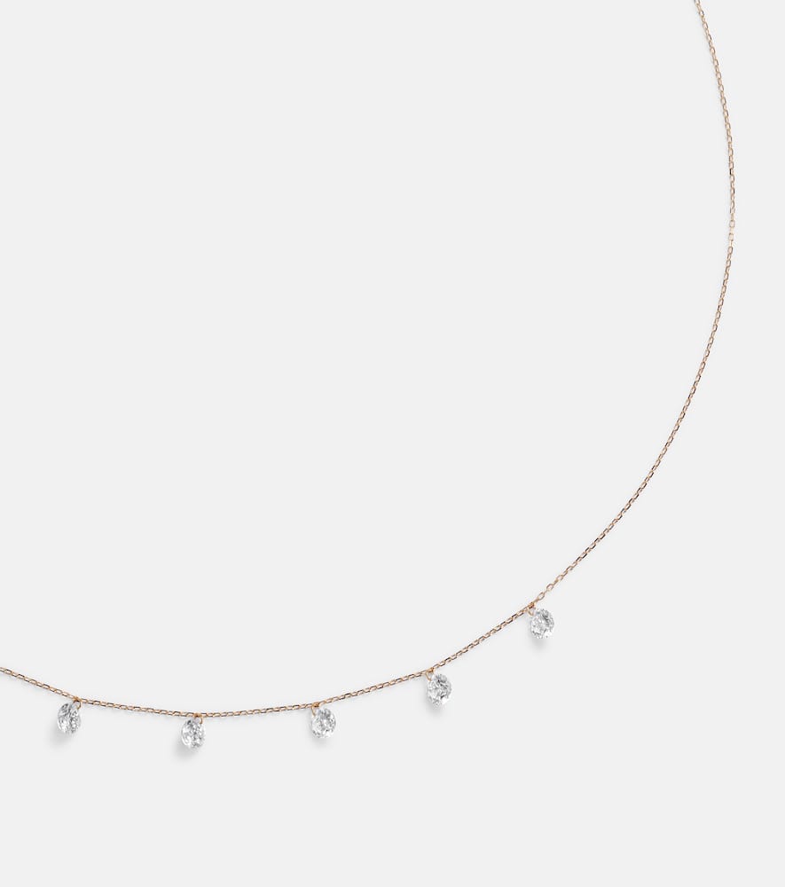 Persée Danaé 18kt gold necklace with diamonds