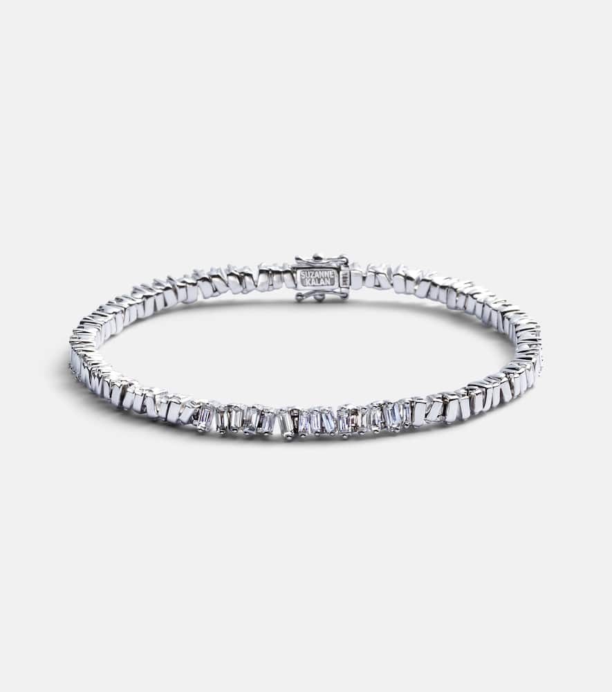 18kt white gold bracelet with diamonds