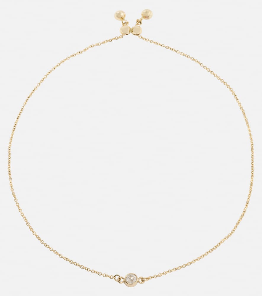 14kt gold bracelet with diamond