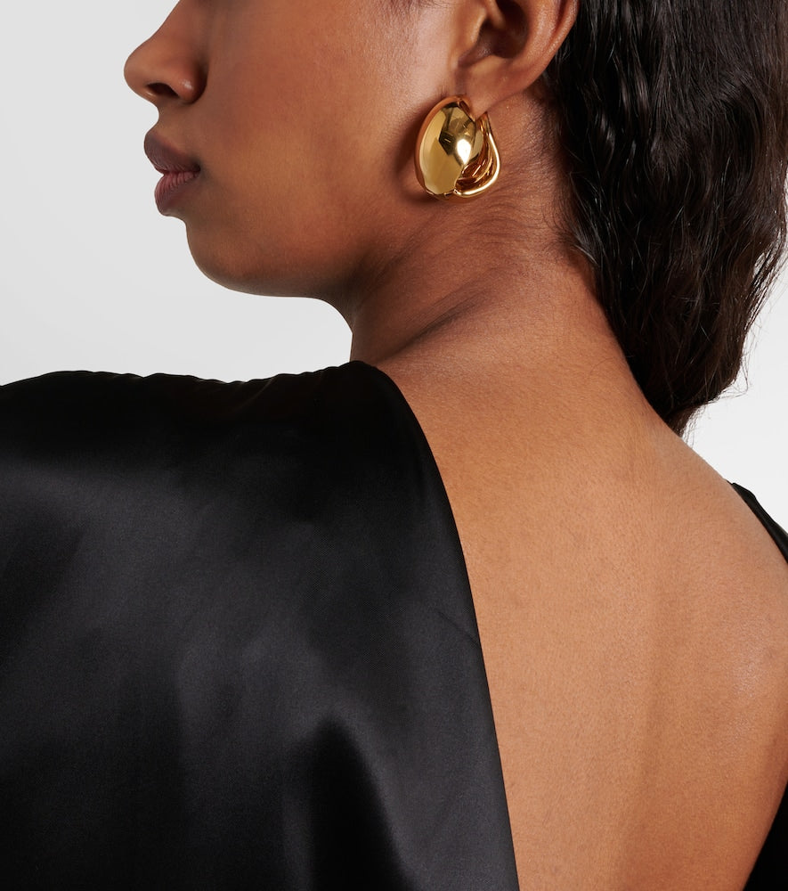 Logo earrings