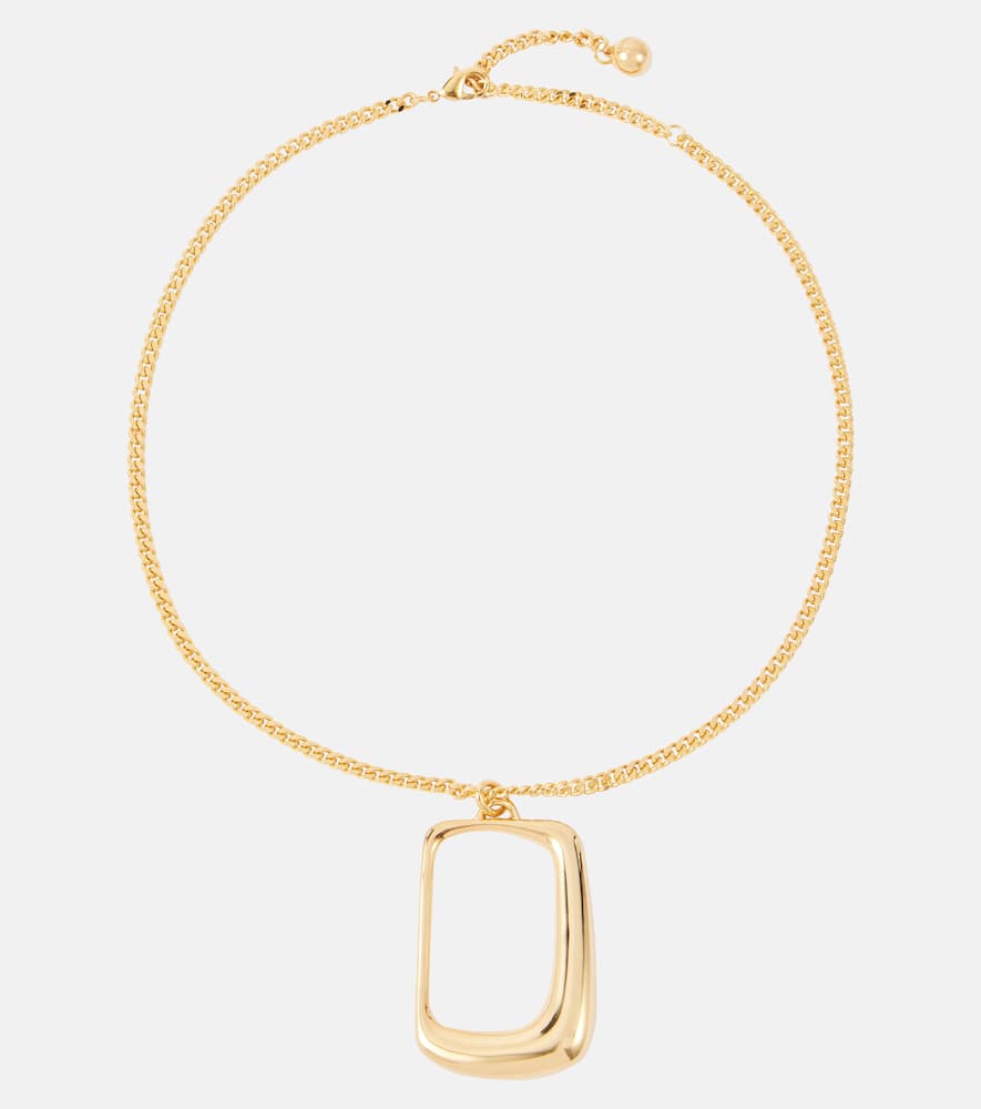 Le Collier Ovalo pendant necklace