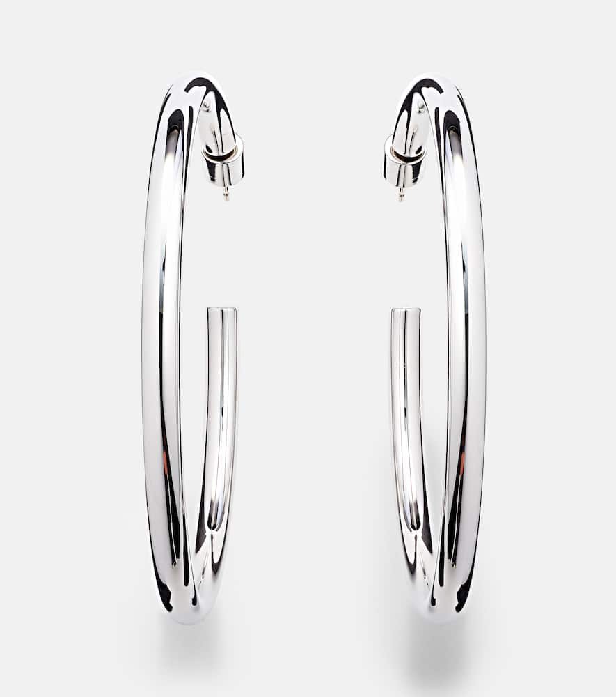 14kt gold-plated hoop earrings