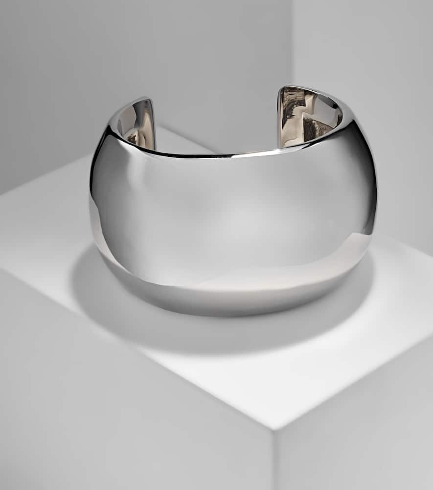 Globe 14kt gold-plated cuff bracelet