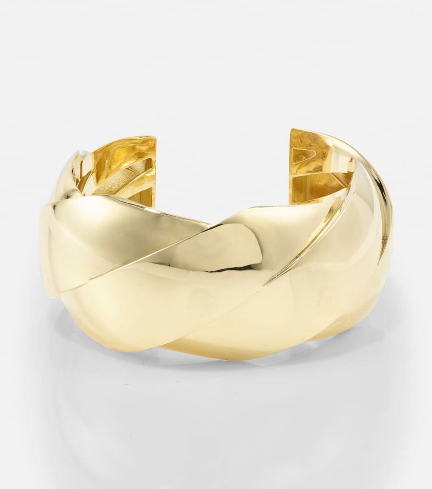 Blaze 18kt gold cuff bracelet