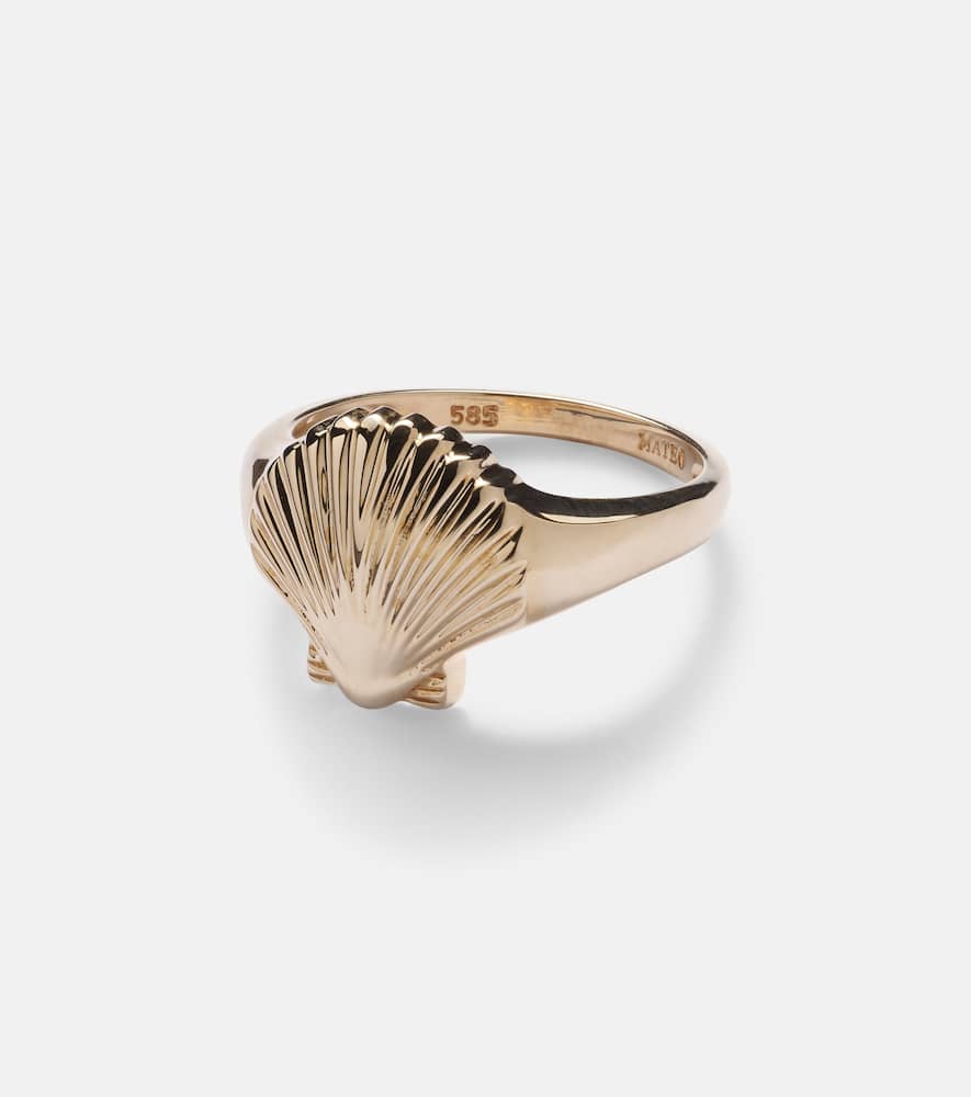 Venus 14kt gold ring