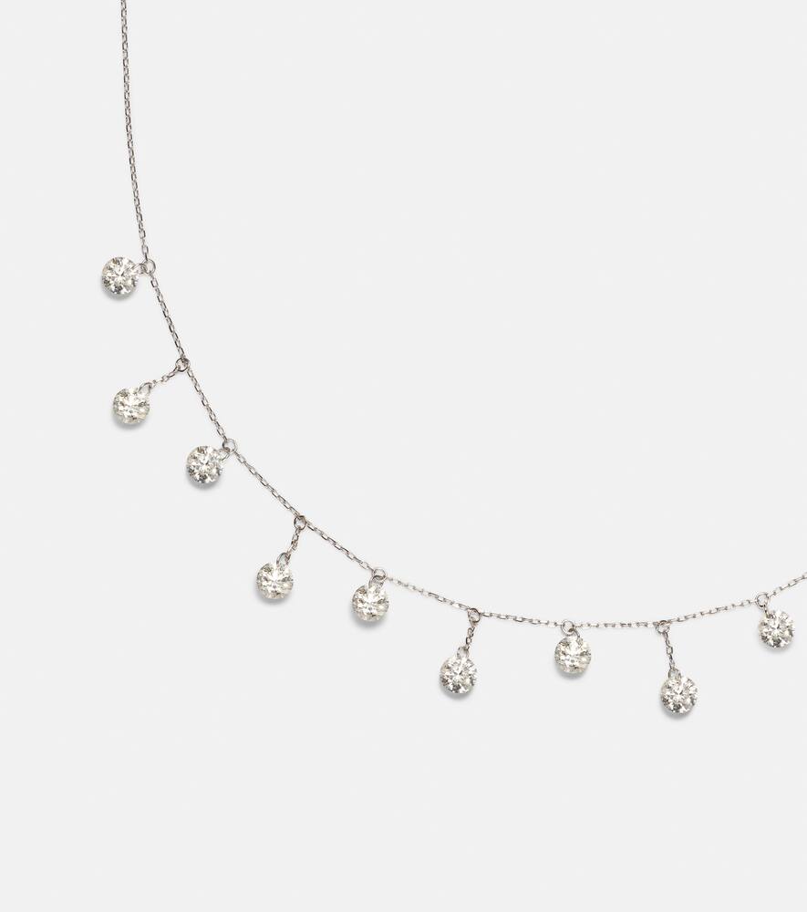 Persée Danaé 18kt white gold necklace with diamonds
