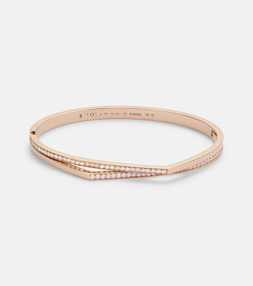 Antifer 18kt rose gold bracelet with diamonds
