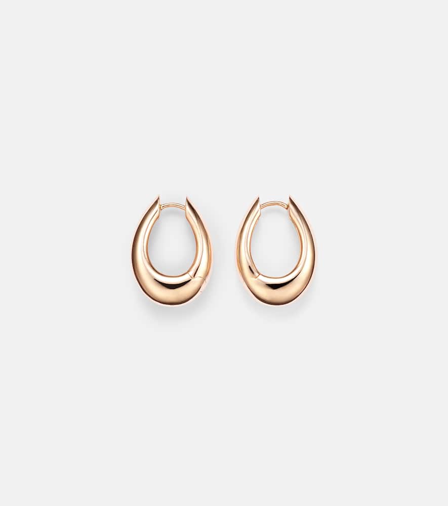 Chakra Icon 18kt rose gold earrings