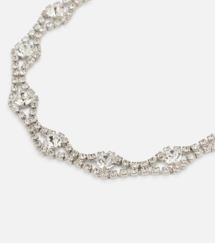 Rosita crystal-embellished choker