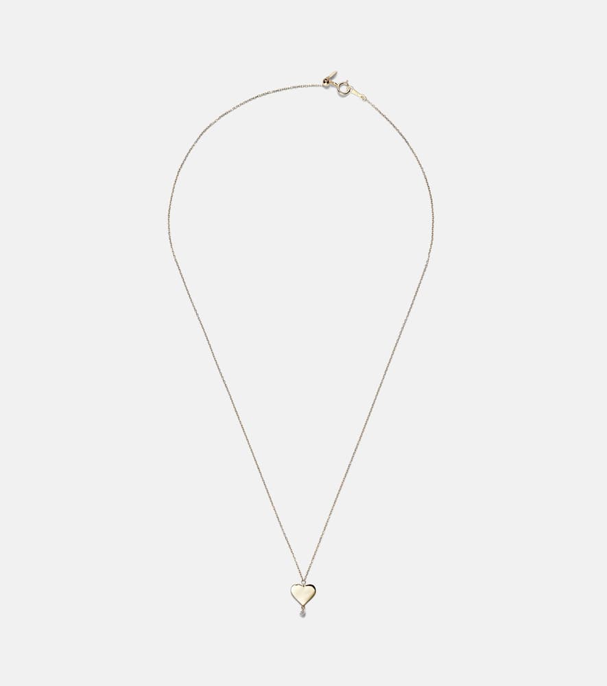 Persée 18kt gold necklace with diamond
