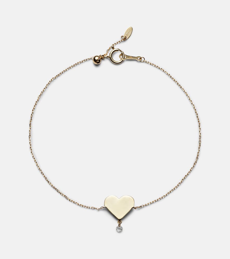 Persée 18kt gold bracelet with diamonds