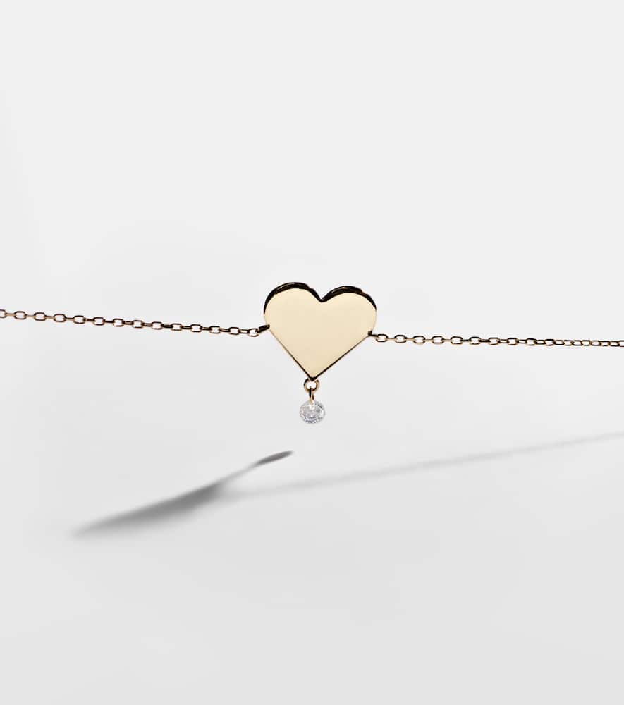 Persée 18kt gold bracelet with diamonds