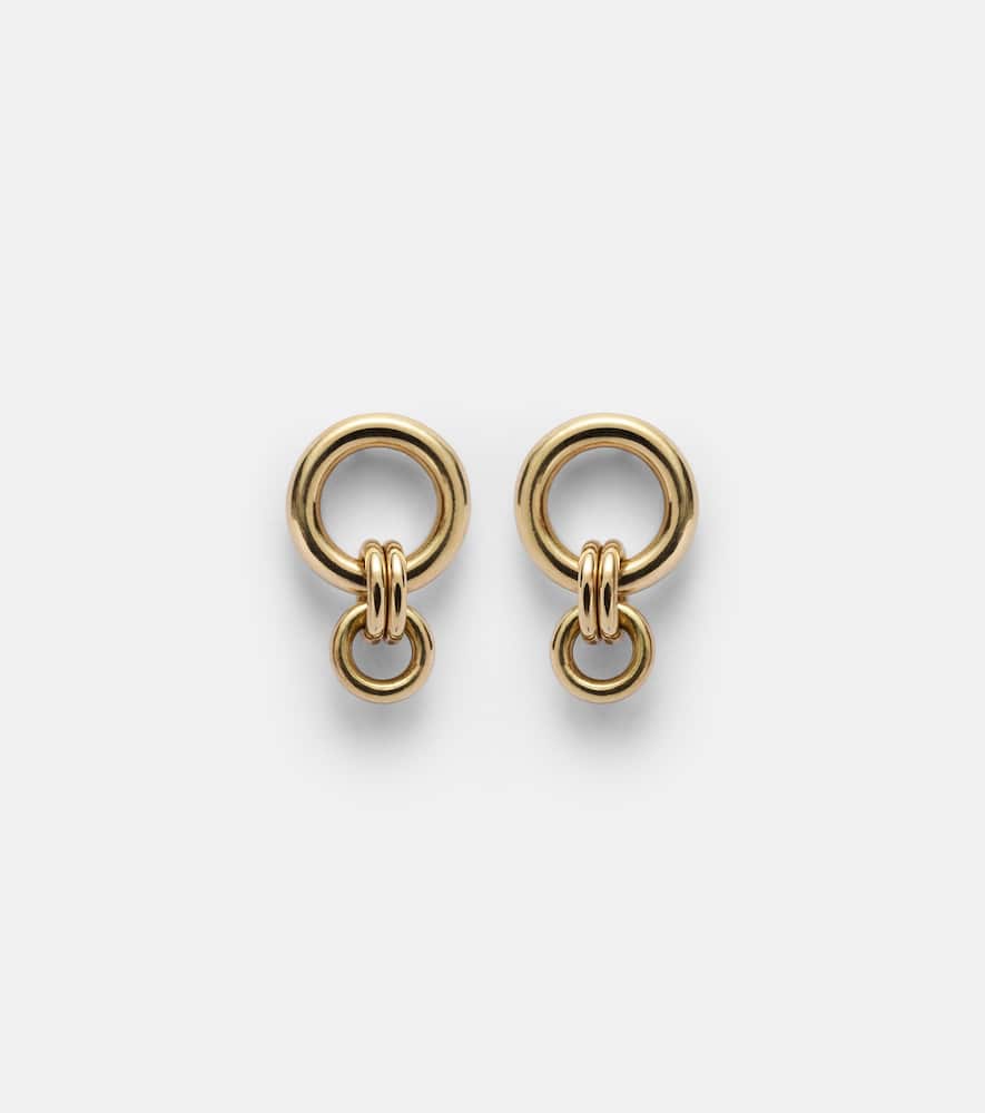 Canis 18kt gold drop earrings