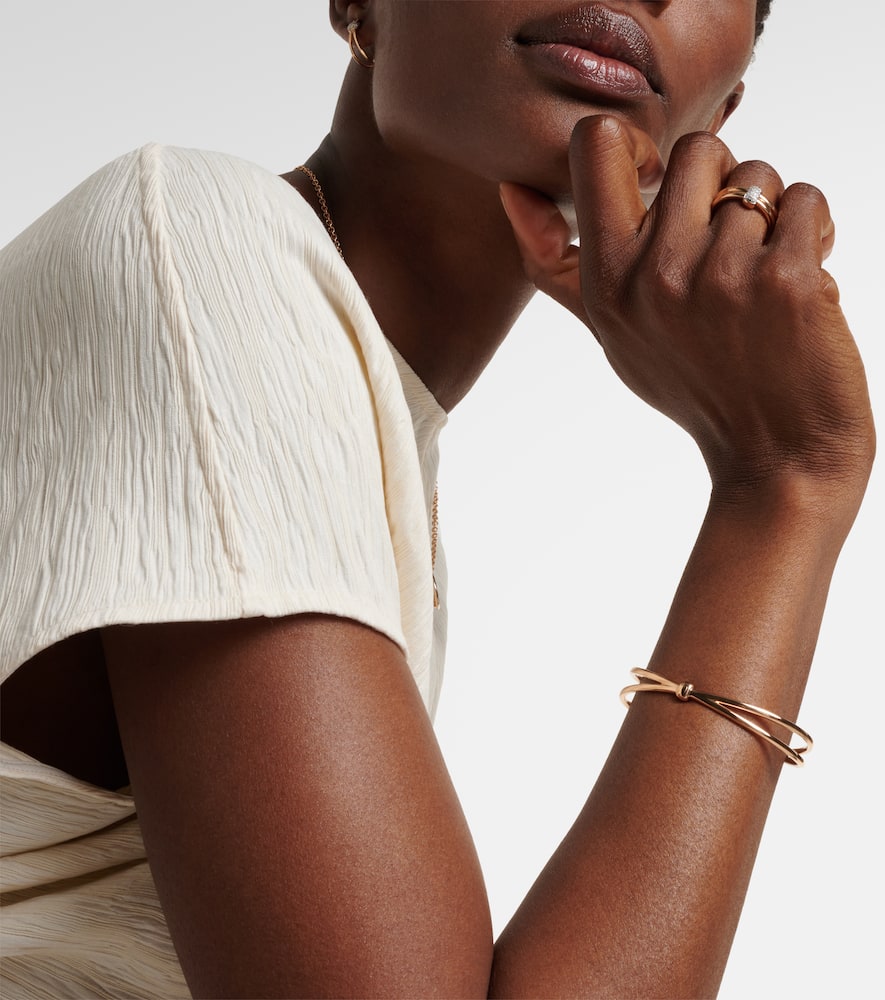 Together 18kt rose gold bangle