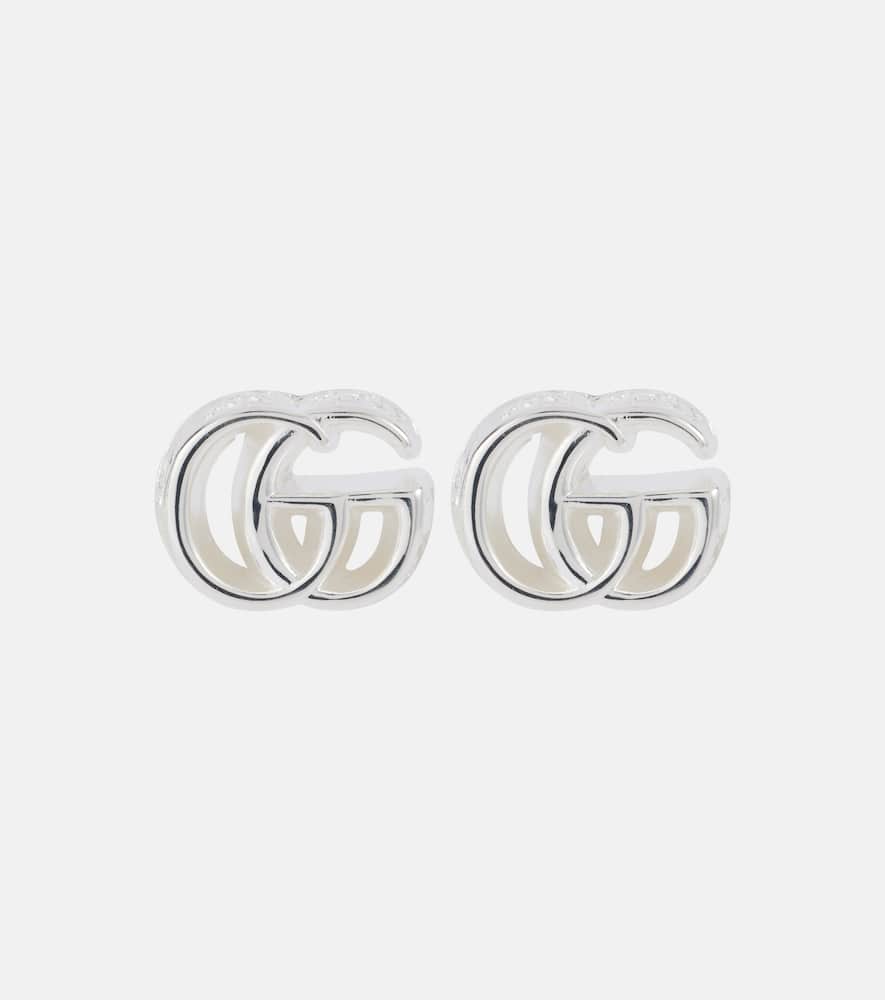 GG Marmont sterling silver earrings
