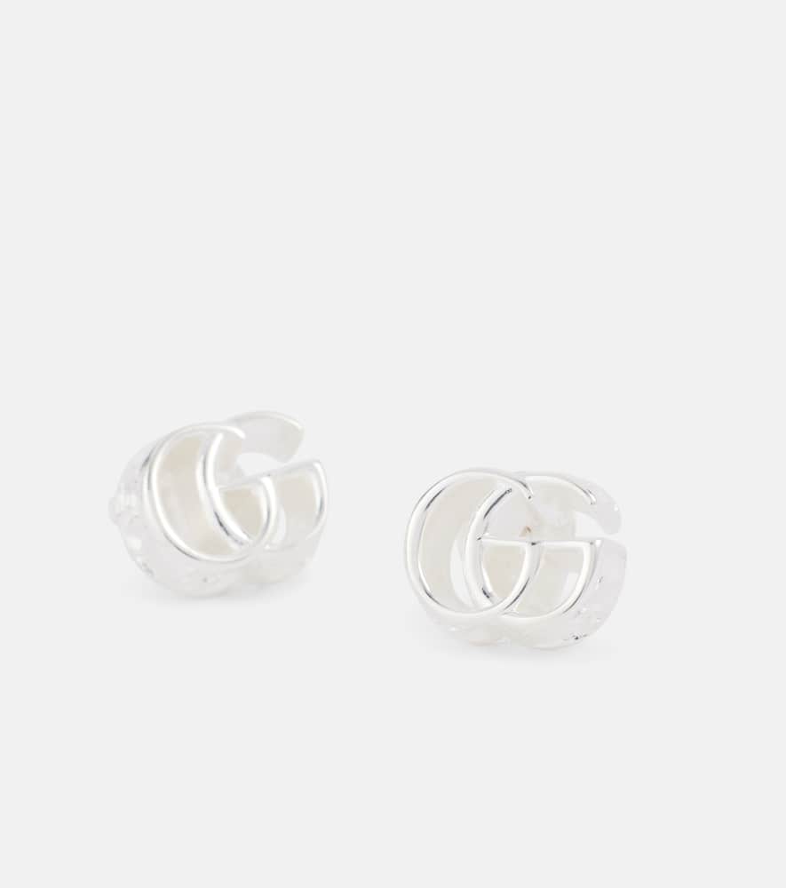 GG Marmont sterling silver earrings