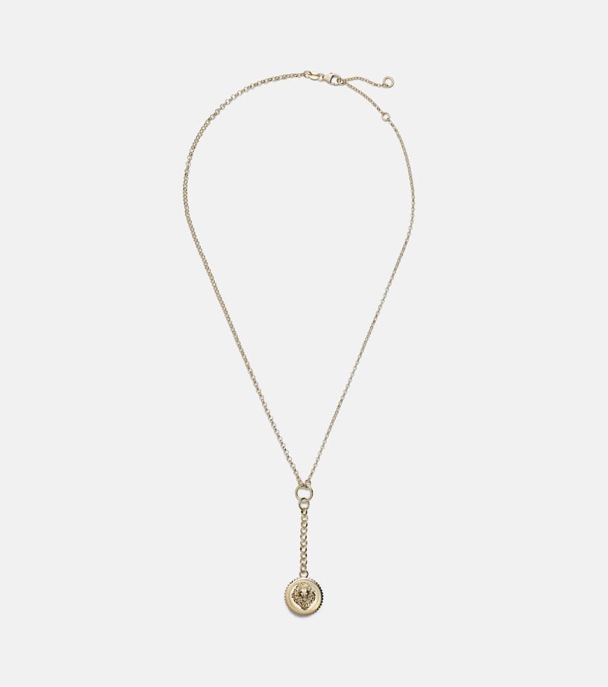 Strength 18kt gold chain necklace with diamond