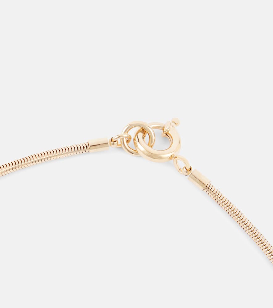 Crystal-embellished pendant necklace