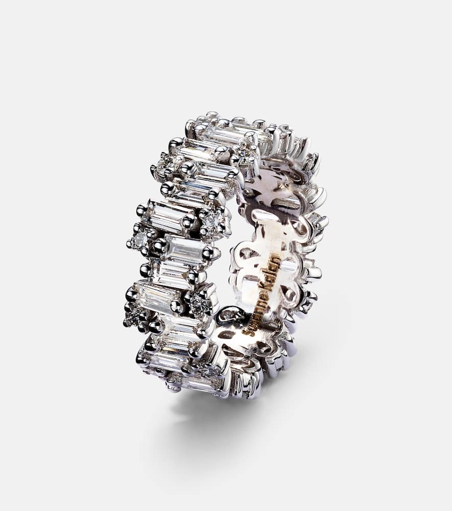 Shimmer Audrey 18kt white gold ring