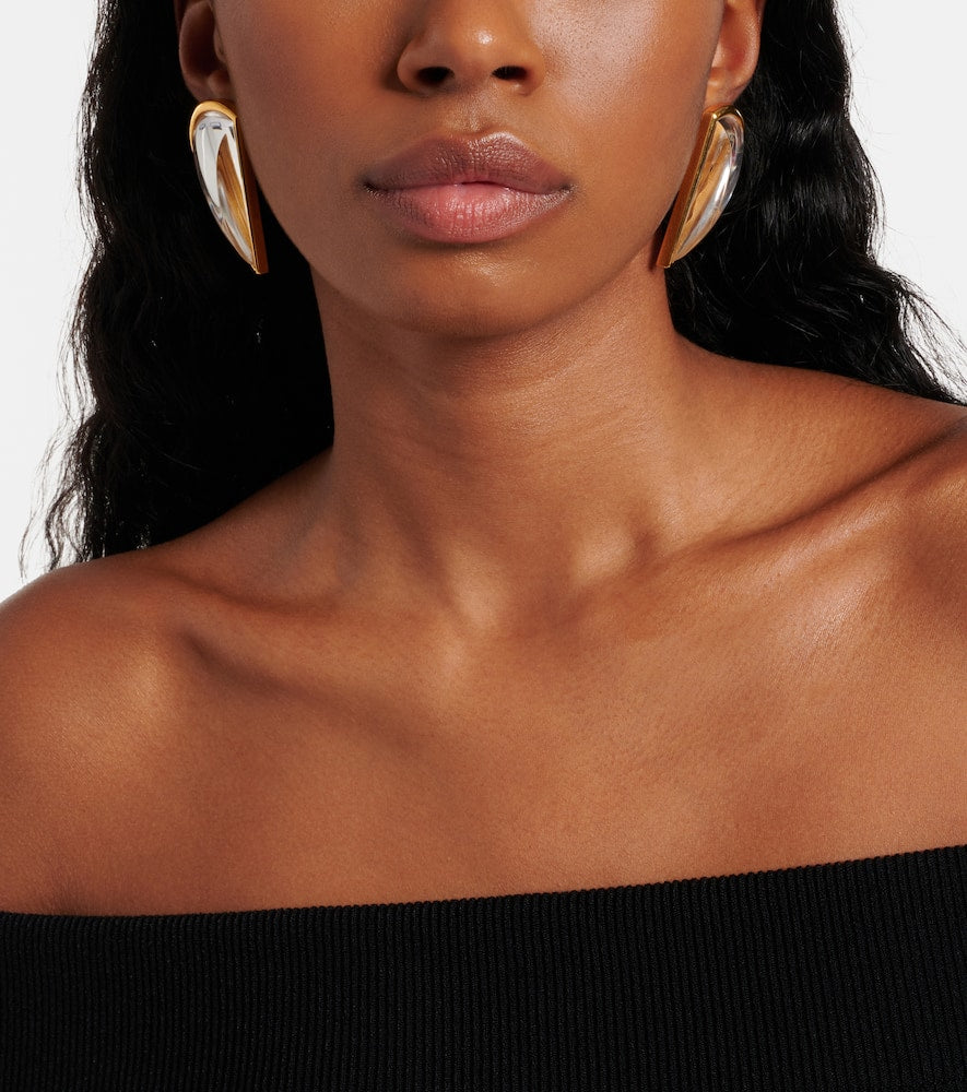 Alaïa Demi-Cœur Bombe earrings