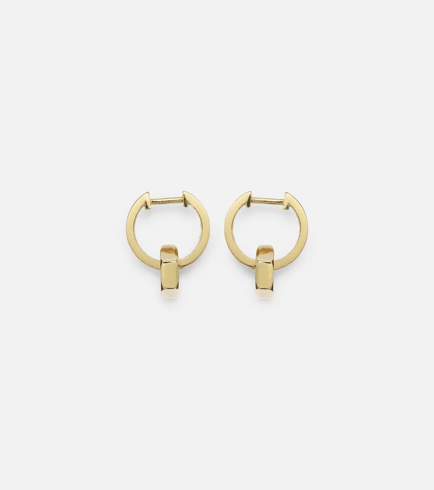 Nut 18kt gold earrings