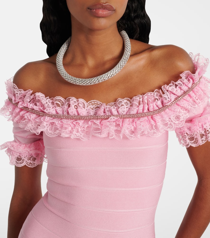 x Christopher Kane embellished choker