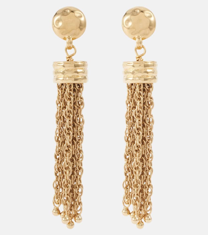 Chloé Chloé Pompoms drop earrings