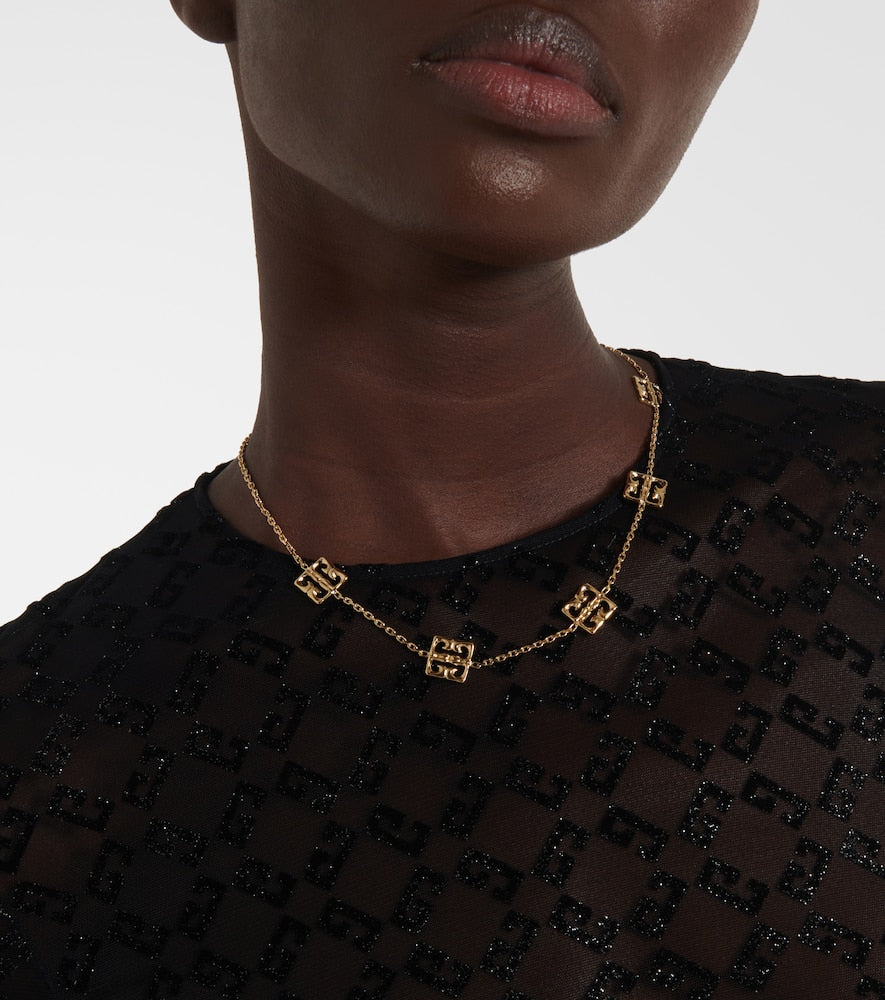 4G Liquid charm necklace