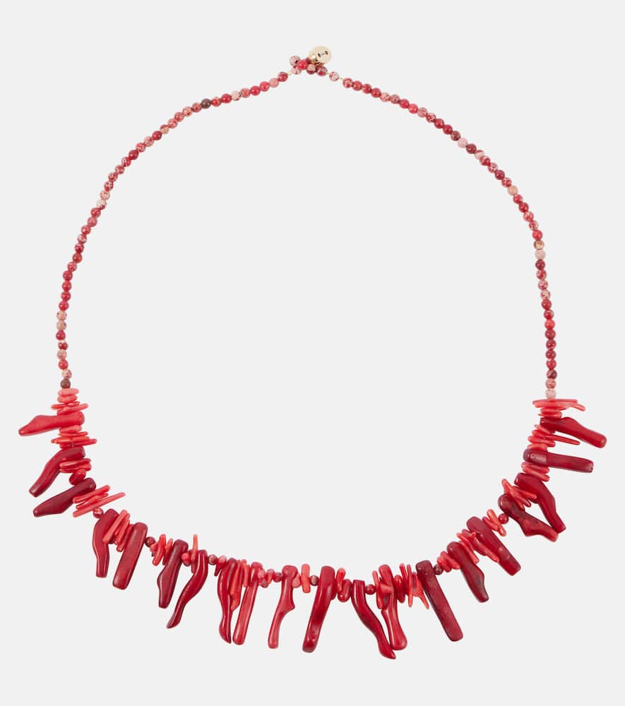 Jolana beaded necklace