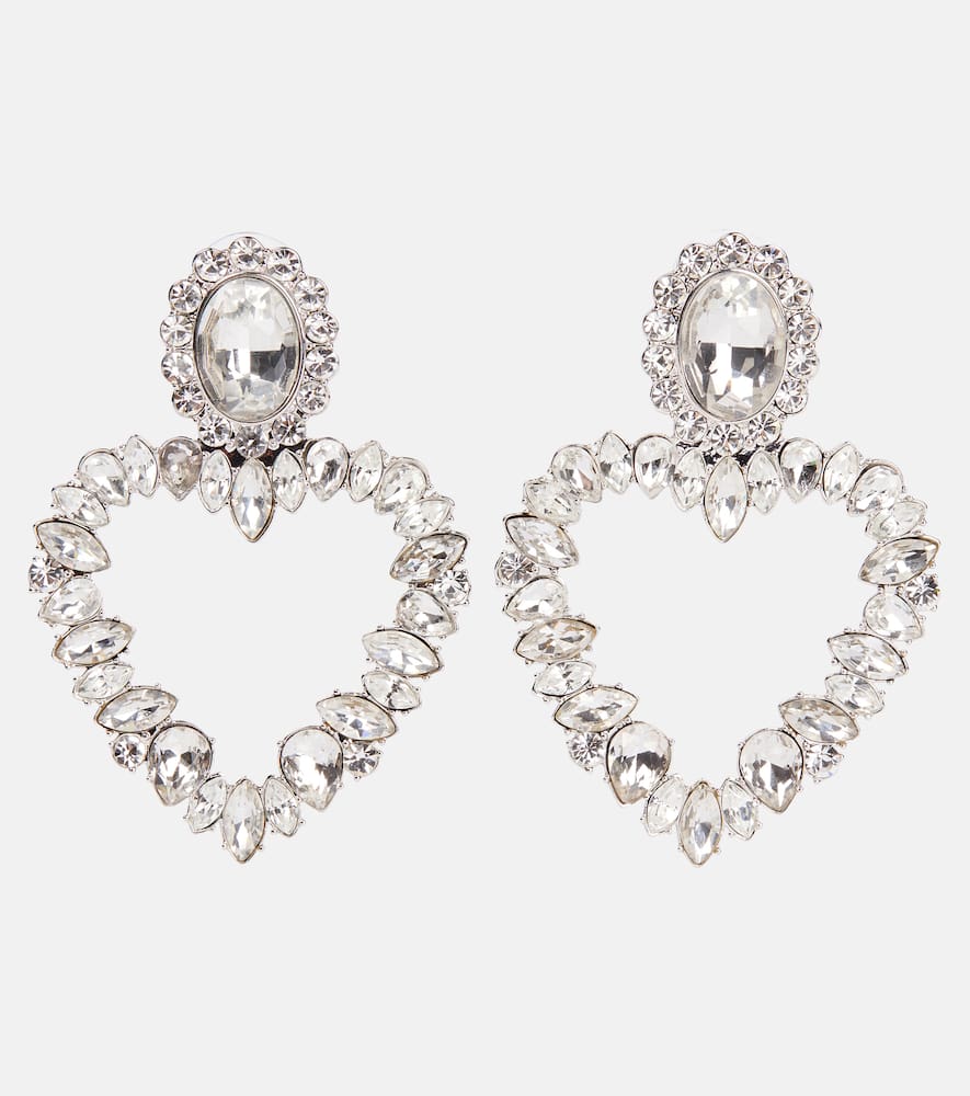 Crystal-embellished earrings
