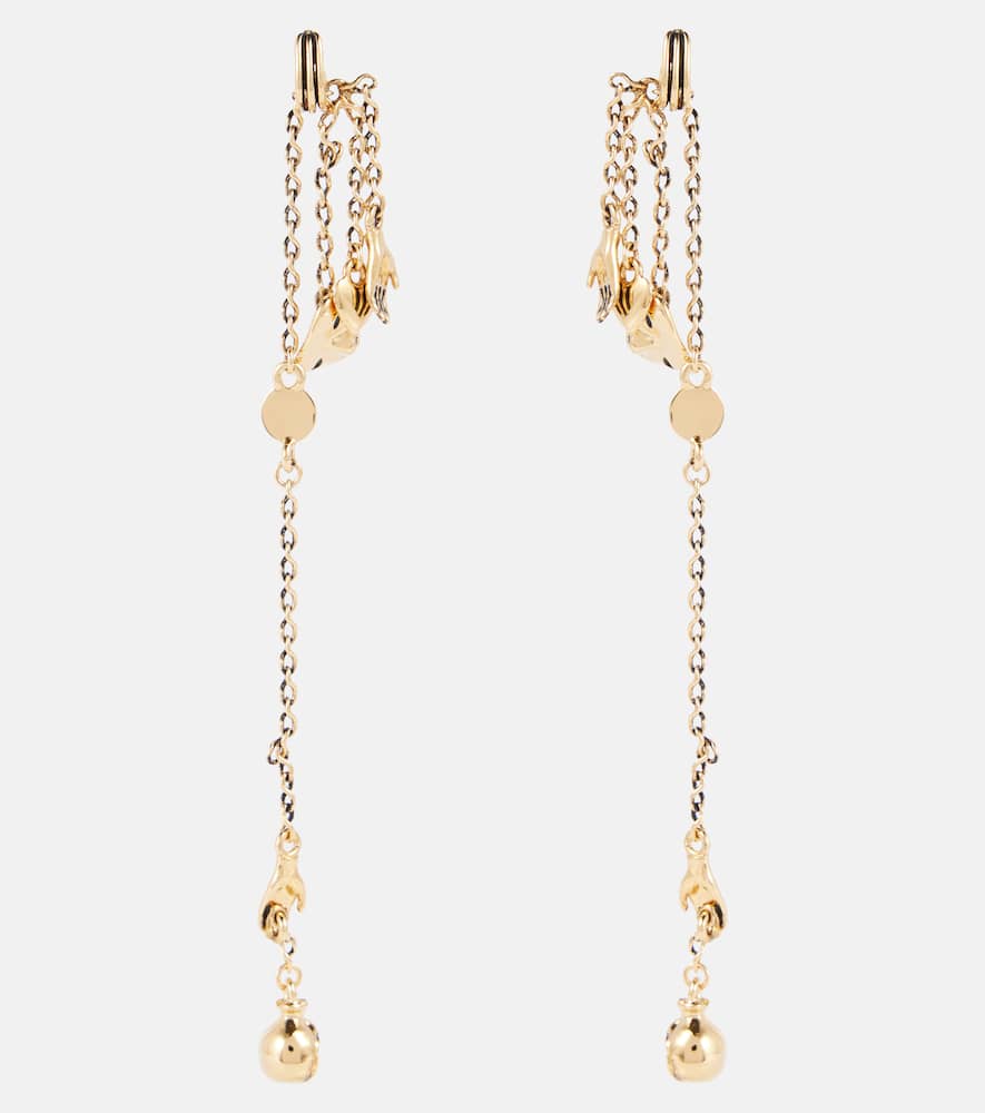 Estampe drop earrings