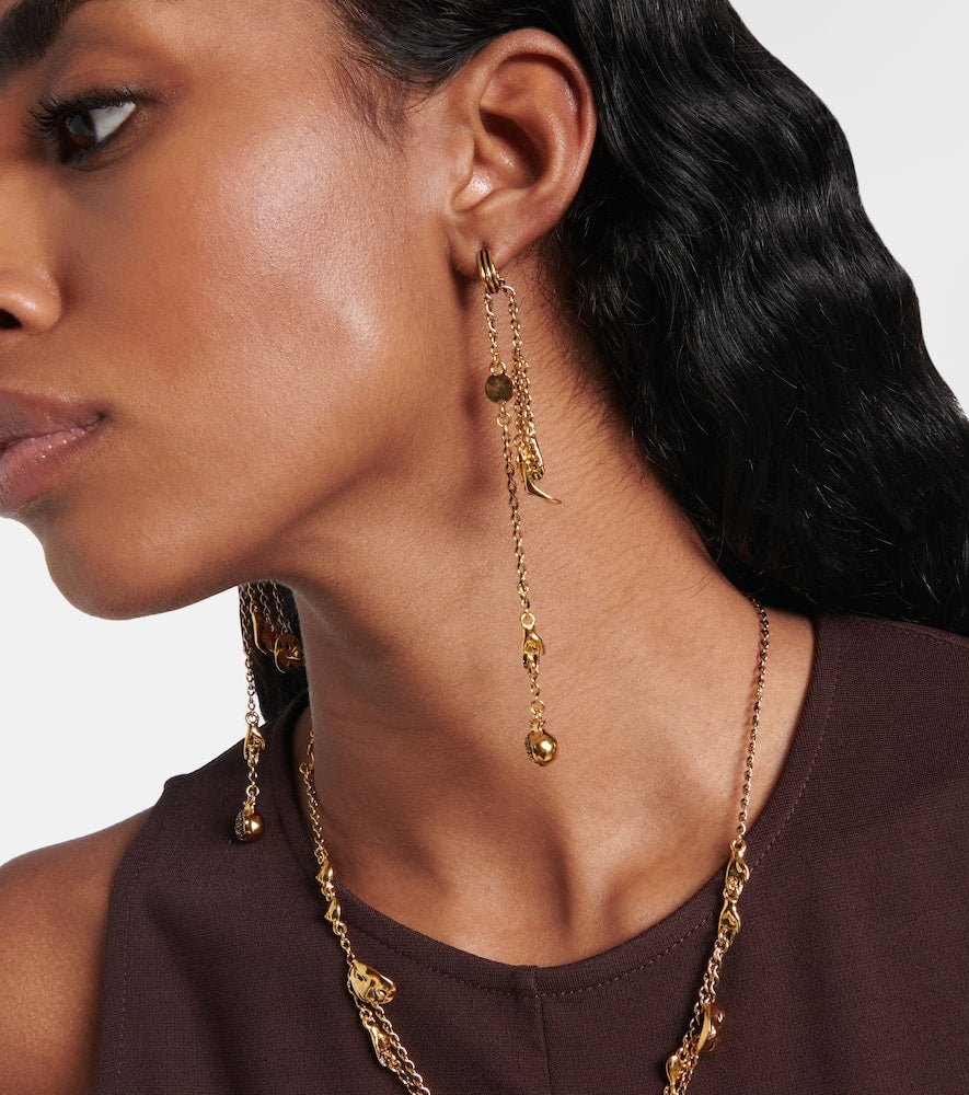 Estampe drop earrings