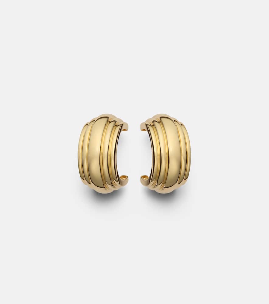 Serge 10kt gold hoop earrings