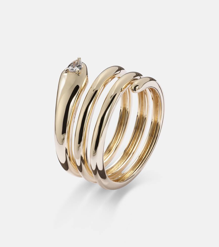 14kt gold ring with diamond